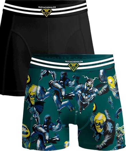 Muchachomalo-2-pack onderbroeken voor mannen-Elastisch Katoen-Boxershorts - Maat XL