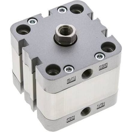 ISO 21287 Compacte Dubbelwerkende Cilinder 50-15mm - Magnetisch