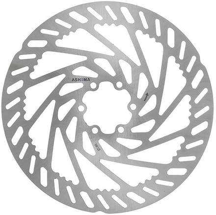 Ashima Aro 27 6b 2 Mm E-bike Remschijf Zilver 180 mm