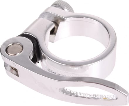 M-Wave Zadelpenklem - Snelspanner - 32.0 mm - Zilver - Lichtgewicht Metaal