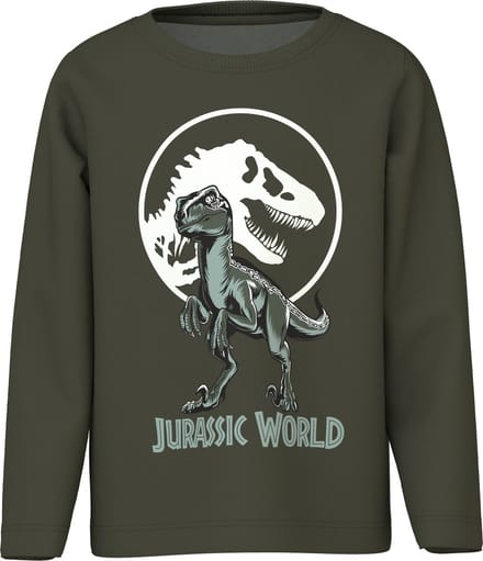 NAME IT - TMMPFUNDER JURASSIC LS TOP NOOS SKY - Jongens - Lange mouwen shirts