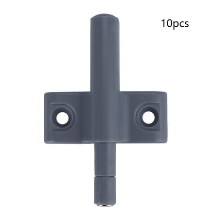10 Pcs Placard Armoire Tiroir Porte de Placard Loquet Pousser pour Ouvrir Système Amortisseur Embout Magnétique