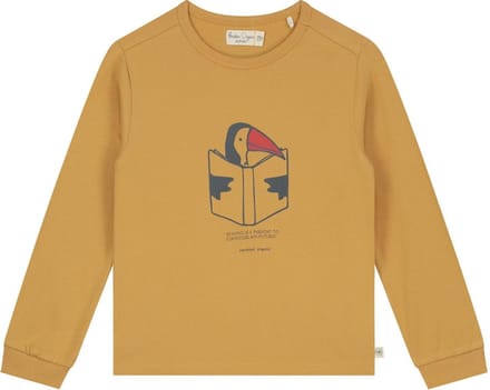 Smitten Organic 'Reading Is A Passport'  T-Shirt - Maat 92