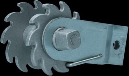 ZoneGuard Draadspanner met tandrad - Eenvoudige bediening - Aluminium/Zink