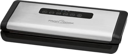 ProfiCook PC-VK 1146 - vacuum sealer - Zwart/roestvrij Staal