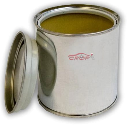 Leeg Verfblik 250ml + Deksel - Gecoat (watergedragen lakken)