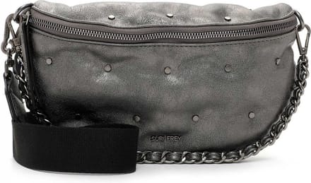 SURI FREY Schoudertas Andy Crossover Bag Darksilver Zilverkleurig