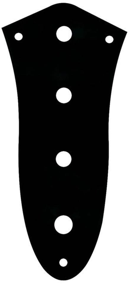Boston CP-JB-B Control Plate voor Jocker Bass - Zwart Glanzend