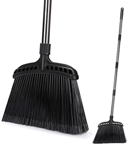 Lange Steel Broom voor Binnen en Buiten