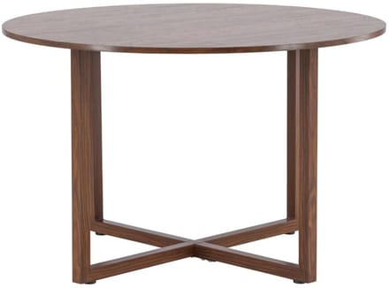 Svea - Diallo ronde eettafel - ø120 cm - walnoot