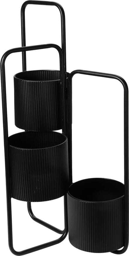 Home&Styling - plantenetagere- 57 cm- 3 bloempotten