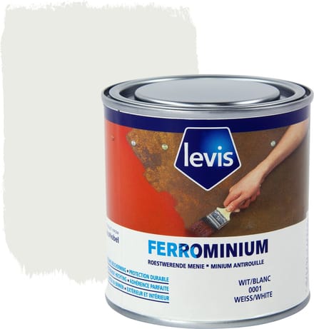 Levis Ferrominium - Roestwerende Menie - Wit - 0.25L