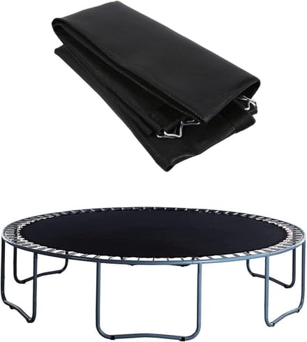 Trampoline Mat - Springmat - Buiten Spelen - Verbeterde Veiligheid - 305 cm - Zwart