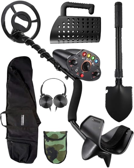 ODESSEY Metaaldetector - Starterset - Kind - Volwassen - Professioneel - Adventurer