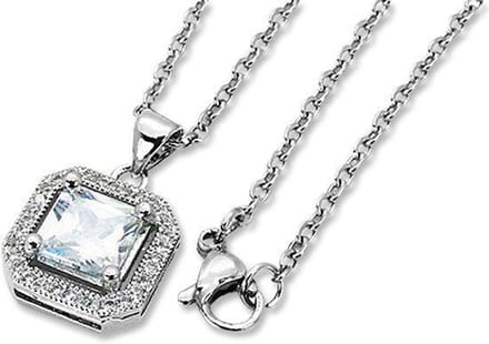 Amanto Ketting Danko - 316L Staal - 15x13mm - 49cm