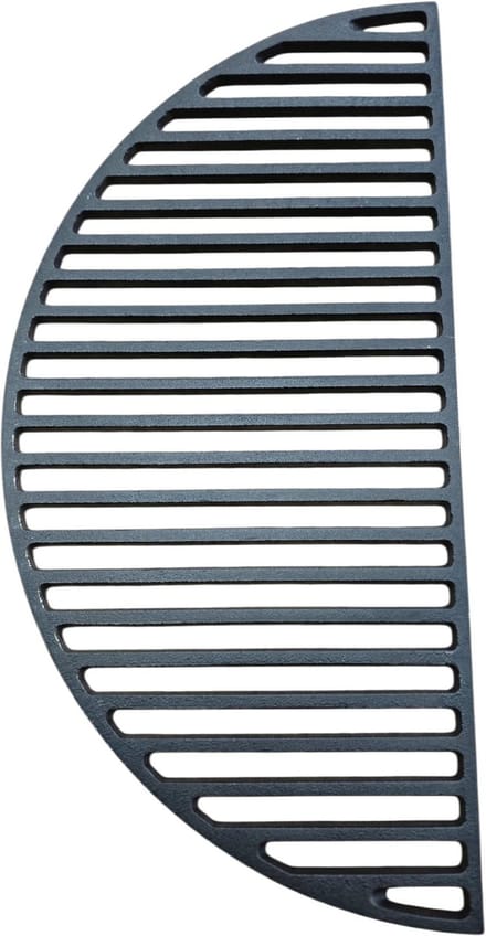Halve Gietijzeren Rooster Kamado Large | 21 & 22 Inch | 46 cm | Half Moon Cast Iron Grill Grate
