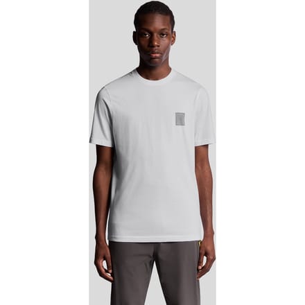 Lyle and Scott Rubberised Logo Graphic Casual T-shirt Heren Wit M