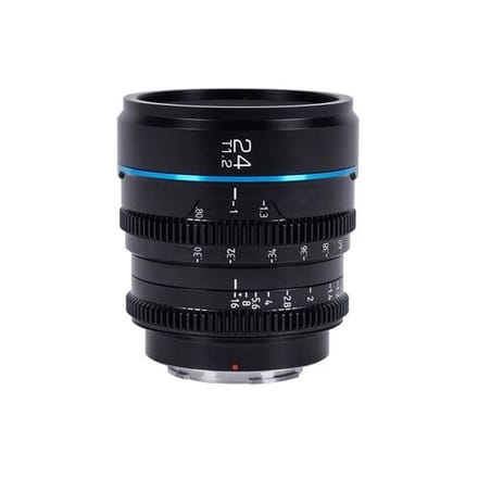 Sirui Night Walker 24mm T1.2 S35 Cine-objectief  L-mount Zwart
