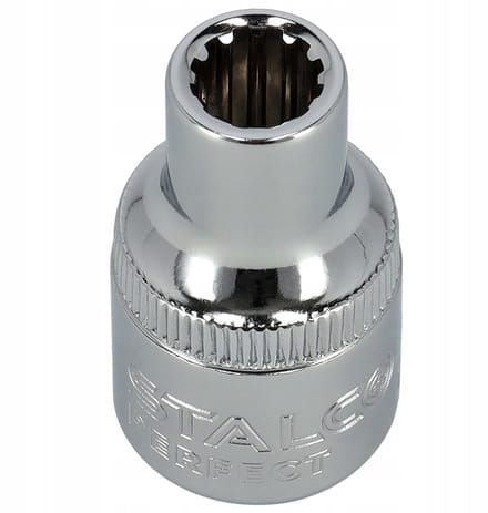 Spline Dop 1/2" 18 mm CrV - Perfecte Stalco