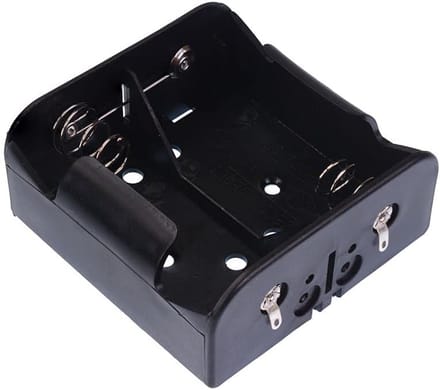 Batterij Houder - Open Stijl Case - Energie Voor Apparaten - Soldeer Lug Terminals
