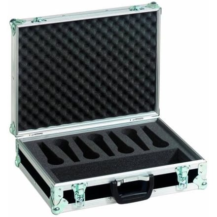 Roadinger 30109900 30109900 Microfoon flightcase (l x b x h) 140 x 420 x 330 mm
