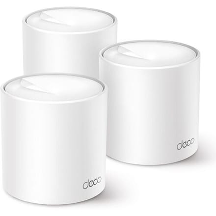 TP-Link Deco X50 - Mesh WiFi - WiFi Versterker - WiFi 6 - 3000 Mbps - 3-pack
