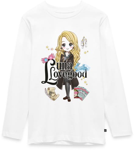Harry Potter Luna Lovegood Premium T-Shirt Tiener Lang