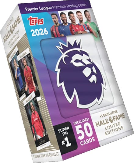 Topps Premier League Super Tin Assorted