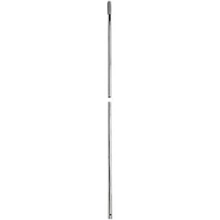 Chroom steel, 2-delig, Lengte 1400 mm, met gat