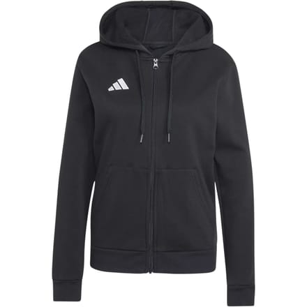 Adidas Performance Entrada26 Hoodie Met Lange Ritssluiting - Dames - Zwart