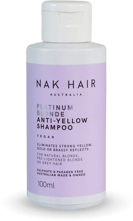 SALE! NAK Platinum Blonde Anti-Yellow Shampoo -100ml