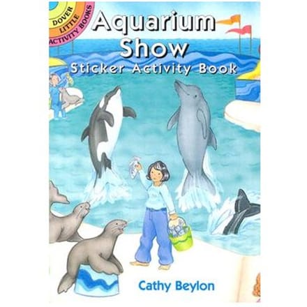 Aquarium Show Sticker Activity Book - Cathy Beylon