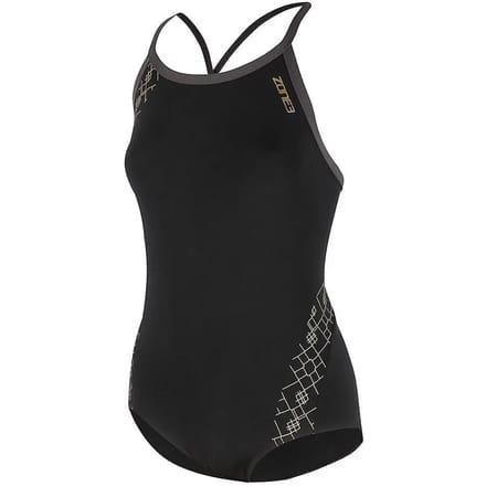 Dames zwempak uit 1 stuk Zone3 Iconic Bound Back