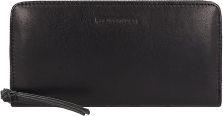 FREDsBRUDER Leren Portemonnee In My Pocket Ziparound Wallet Black Zwart