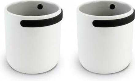 Cookut Keuken Promenade Mok Met Handgreep Set Van 2 Stuks Zwart