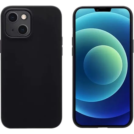 SoSeven, Hoesje Geschikt voor Apple iPhone 13 MAG CASE SILICONEN, Zwart