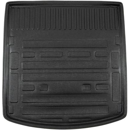 Bac de coffre sur mesure - SCOUTT - Seat Exeo 2008-2013 Berlina - Antidérapant - Bords hauts - TPE noir
