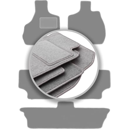Grijze automatten voor: Chrysler Voyager IV 7-zits (2000-2008)
