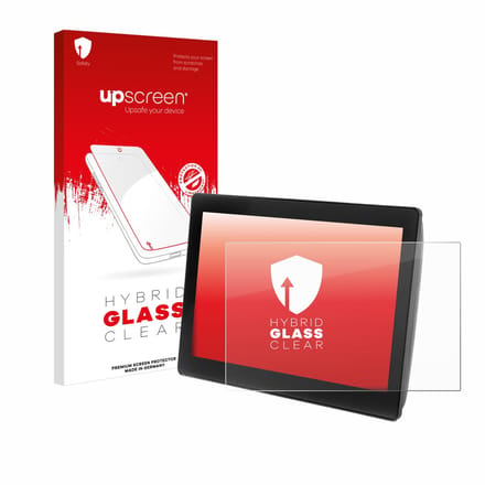 upscreen - Screenprotector voor John Deere G5 Plus Universal 12.8" - Folie Beschermfolie Beschermglas transparant