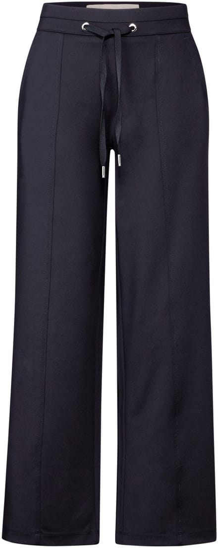Street one - Broek - Maat 42 - Vrouwen - MARINE - polyester