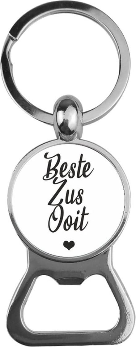 Bieropener Glas -  Beste Zus ooit