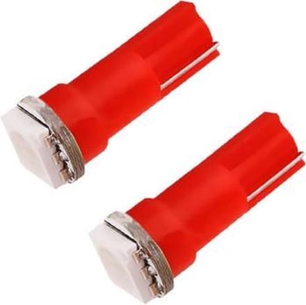 T5 - Rood - 24V - SMD LED auto lamp