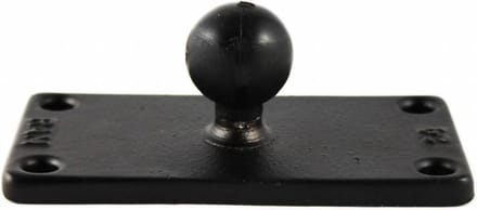 RAM Mount B-Kogel (25 mm) Aluminium Base Rechthoek 51 x 102 mm - RAM-B-202U-24