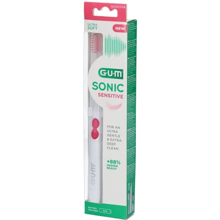 Gum Sonic Sensitive Batterij Tandenborstel 4101mpk
