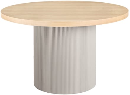 House Nordic Eettafel Solva - Rond Naturel Hout - Ø120x75cm