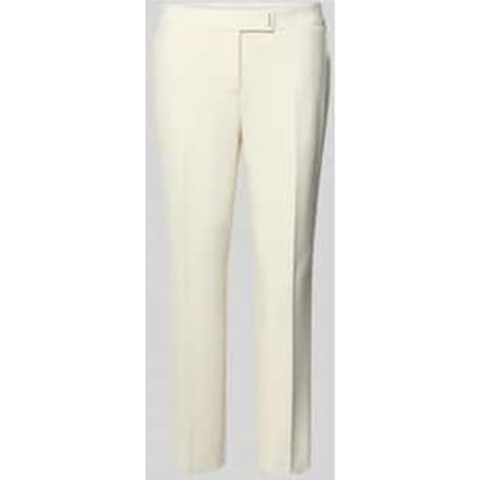 regular fit stoffen broek van viscosemix model 'TAPRIA-CROP'