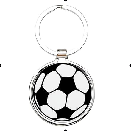 Akyol - Voetbal Sleutelhanger - voetbal - liefhebber - Cadeau - Sport - 2,5 x 2,5 CM