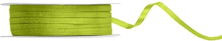 50m satijnen lint, appelgroen, 3 mm breed