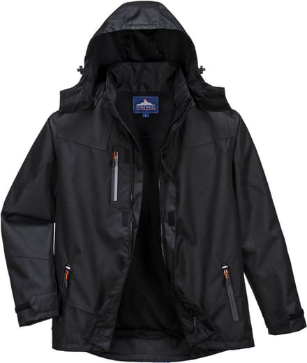 Portwest Regenjack S555 - Zwart - 4XL