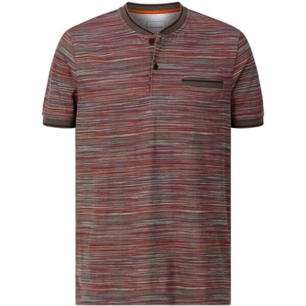 Babista herren T-Shirt - 64/66 - donkerrood - Plus Size